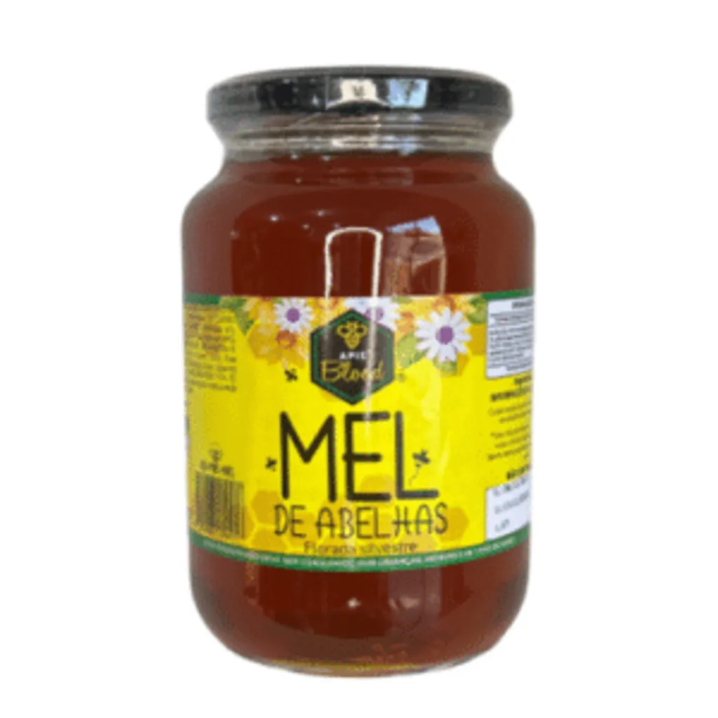 Mel de abelha 500ml pote de vidro